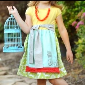 PERSNICKETY APRON BICYCLE DRESS